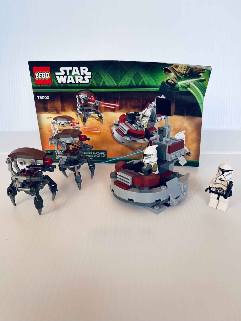 LEGO Star Wars: Clone Troopers Vs. Droidekas (75000) 100% Complete No Box